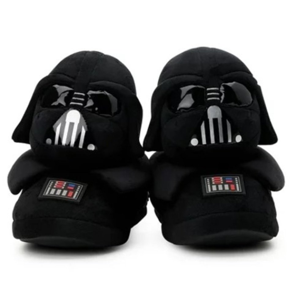NEW Star Wars Men's 3D Darth Vader Character Slippers - Shoe Size 9/10